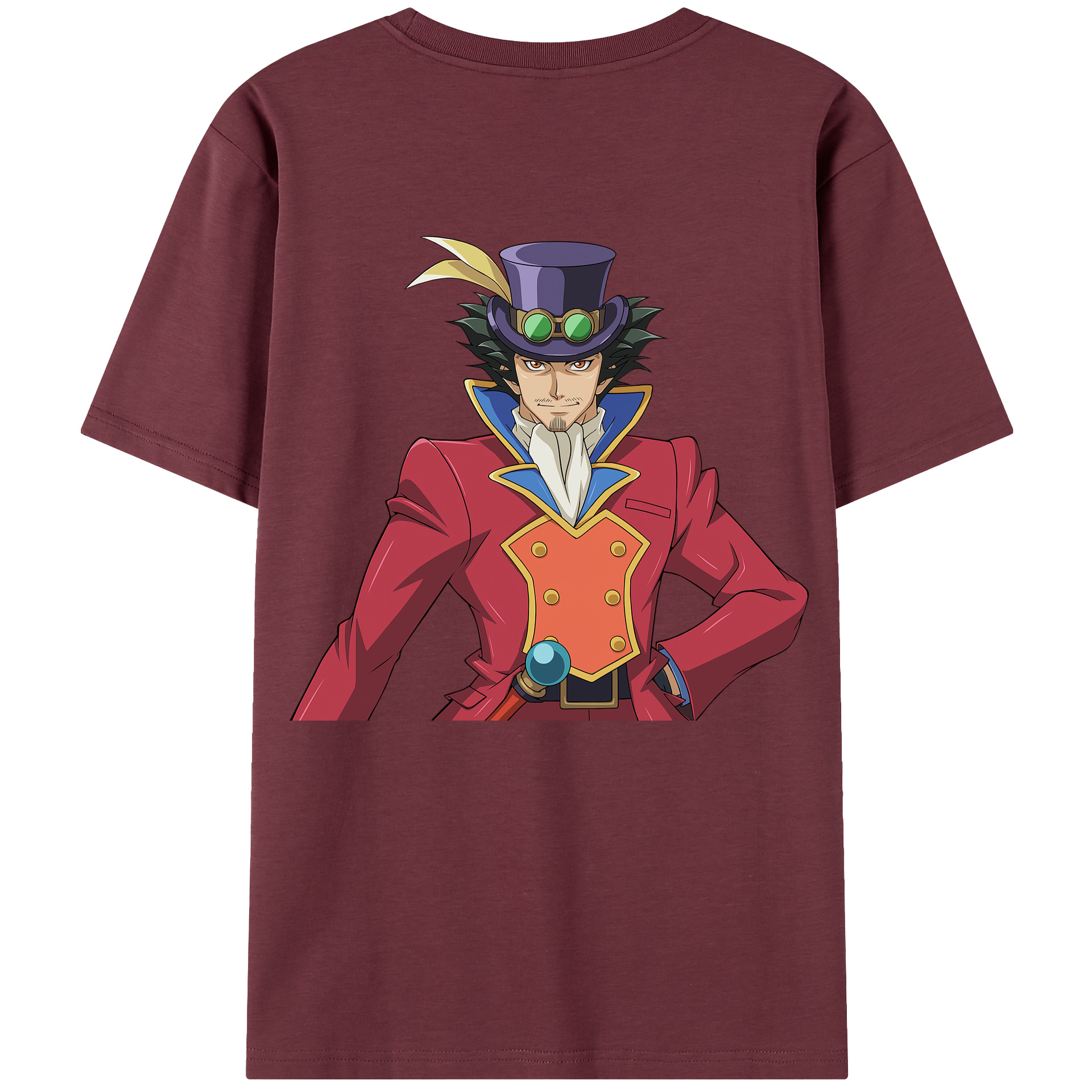 （画像用） 遊☆戯☆王 Yu-Gi-Oh! 綿100％半袖Tシャツ（背面プリント）